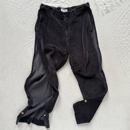 snap corduroy pants