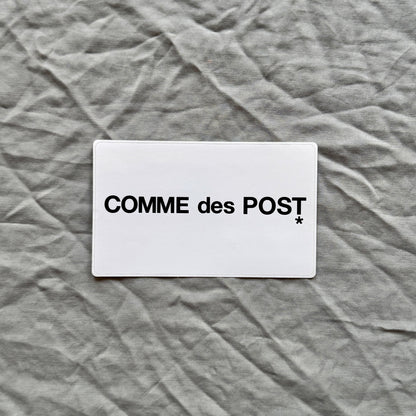 COMME des POST stickers