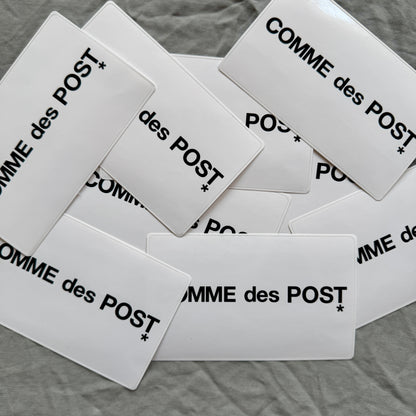 COMME des POST stickers