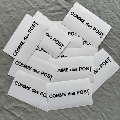 COMME des POST stickers