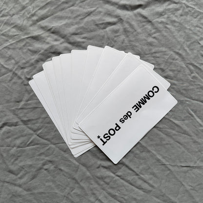 COMME des POST stickers