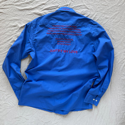 LYRICAH. embroidered button shirts