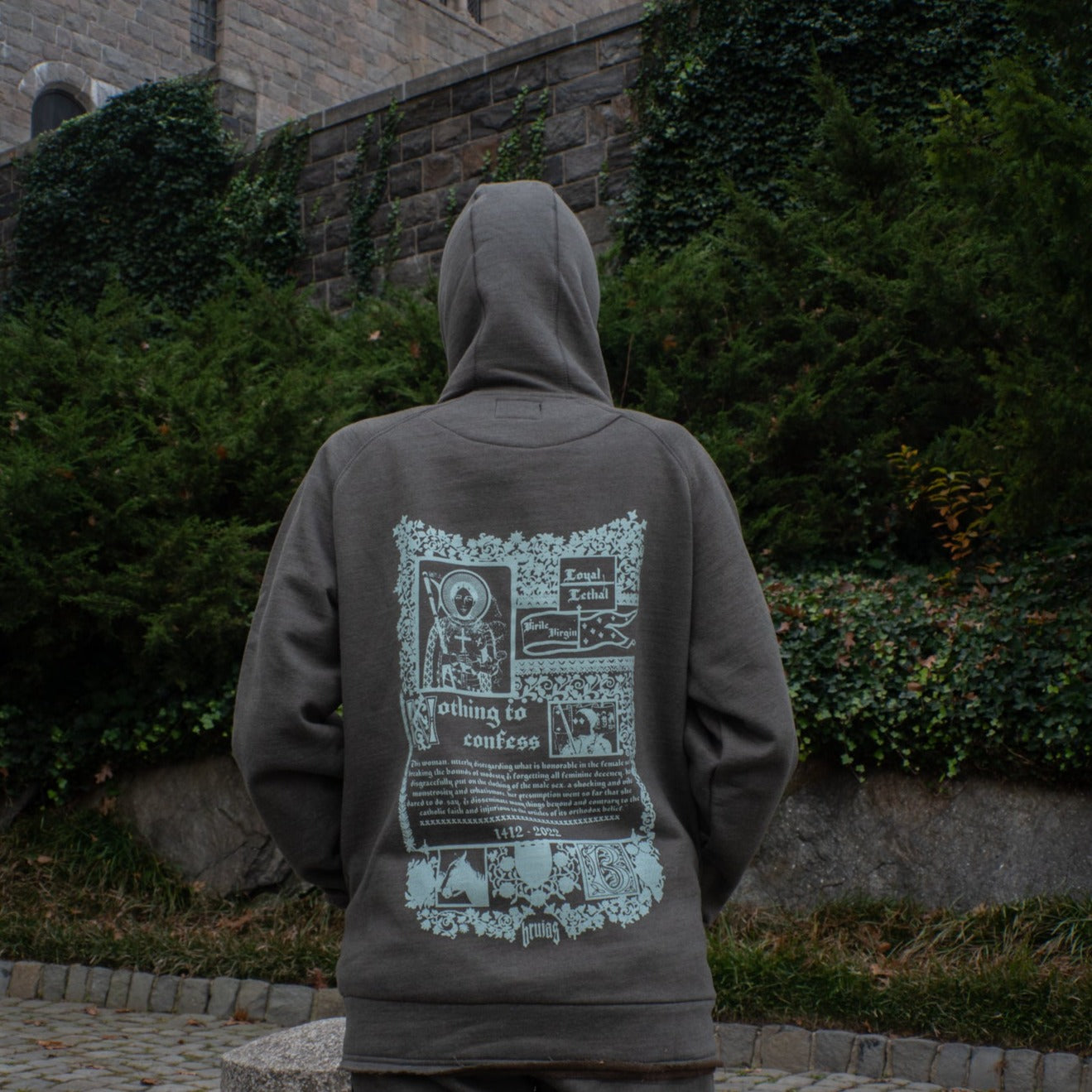 JEANNE d' ARC zip hoodie