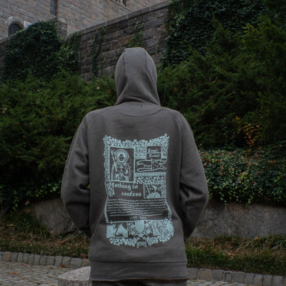 JEANNE d' ARC zip hoodie