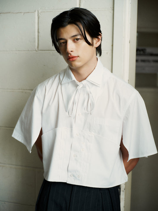 flip pocket wing shirt