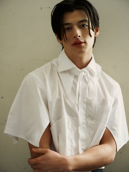 flip pocket wing shirt