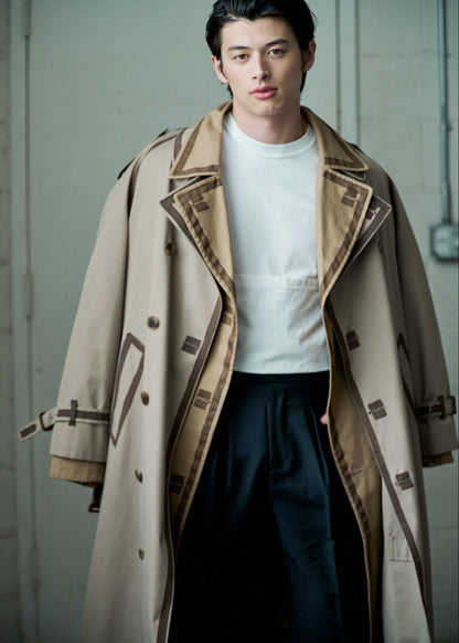 seams trench coat