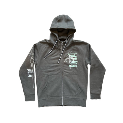 JEANNE d' ARC zip hoodie