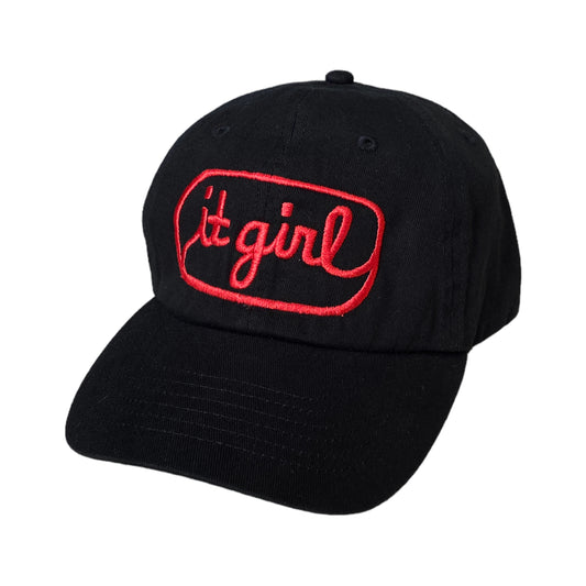 IT GIRL/BOY/THEY upcycled and sample dad hats