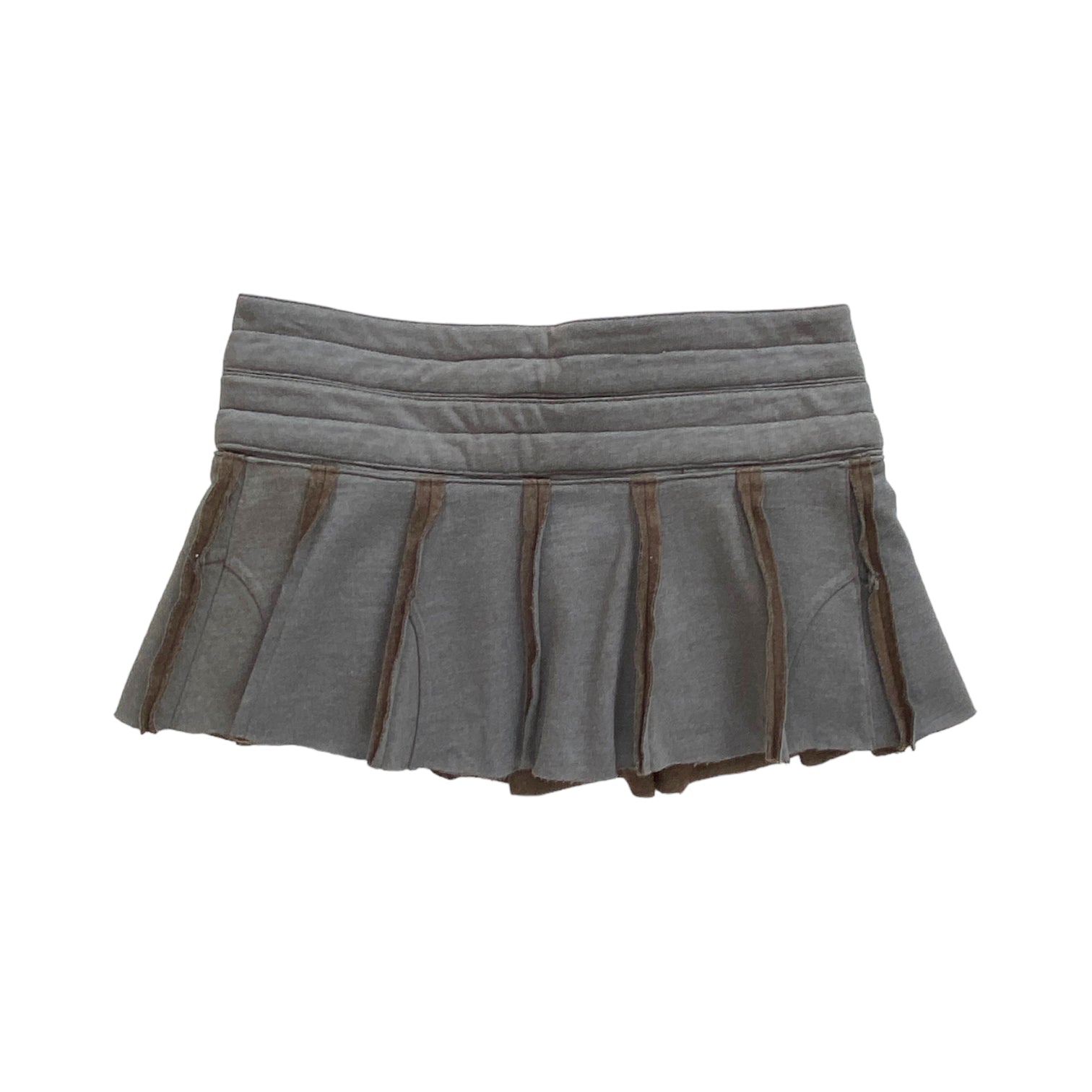 TRANSFORMED WRAP sweat skirt