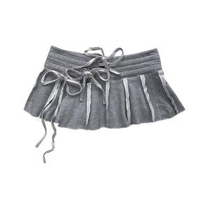 Open image in slideshow, TRANSFORMED WRAP sweat skirt
