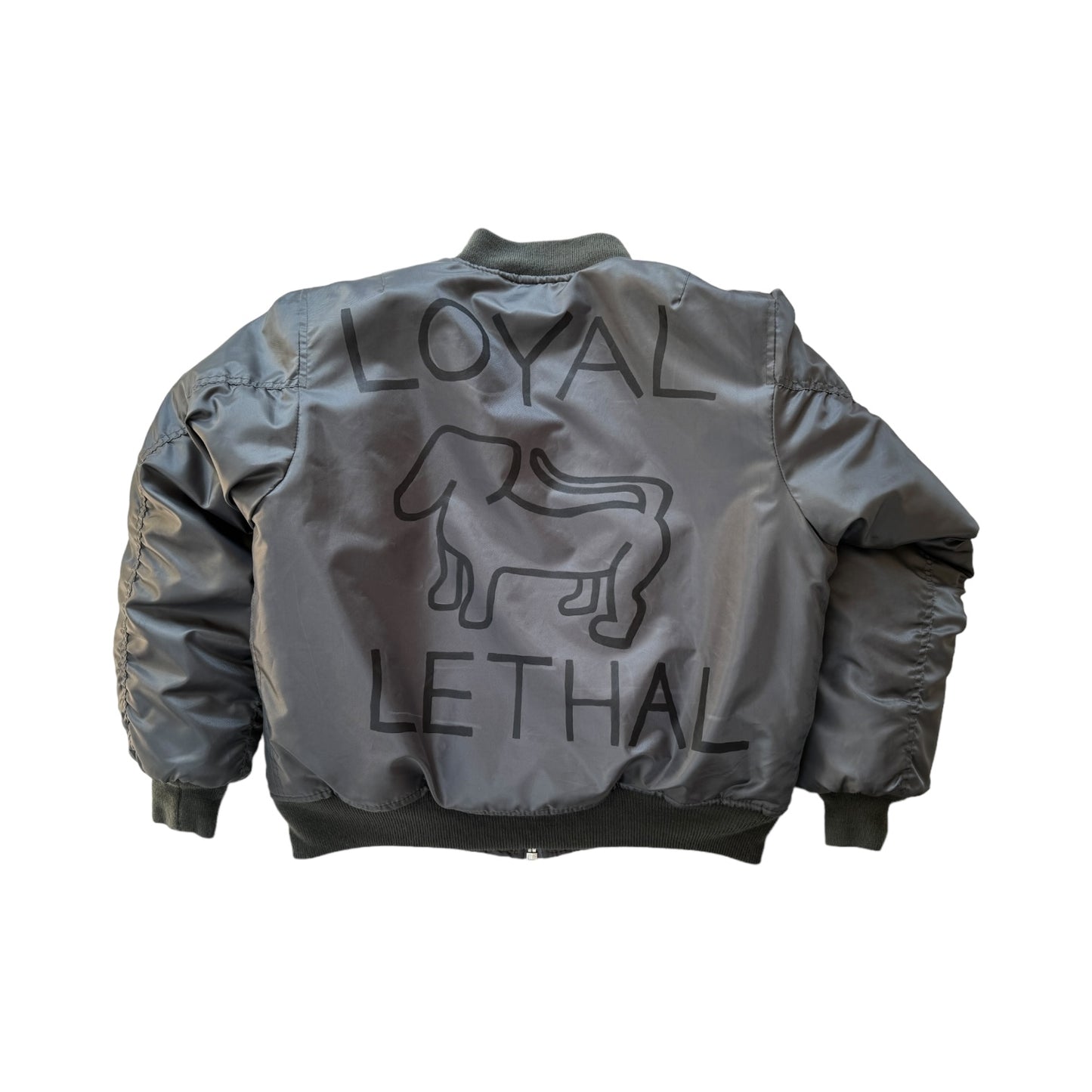 LOYAL LETHAL PUPPY bomber jacket