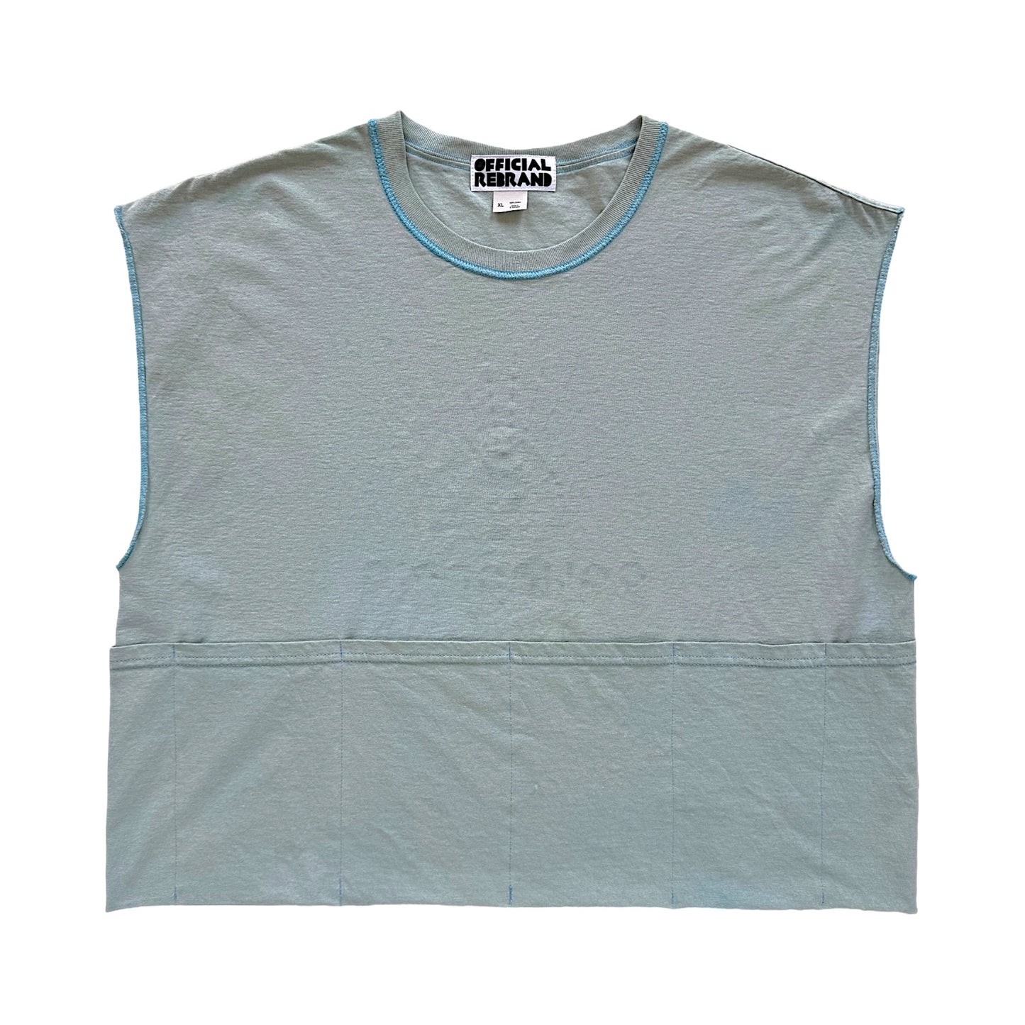 FOLDED POCKET muscle tanks