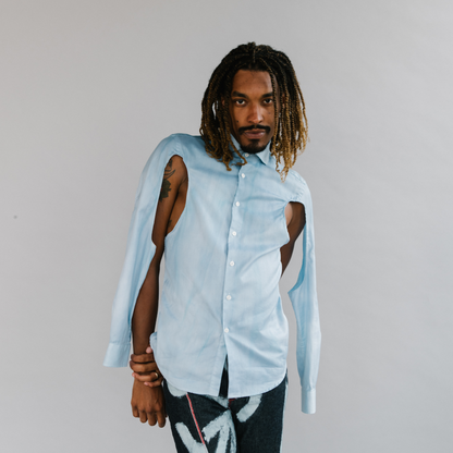 CUT-OUT long sleeve button shirts OFFICIAL REBRAND CUT-OUT long sleeve button shirts OFFICIAL REBRAND