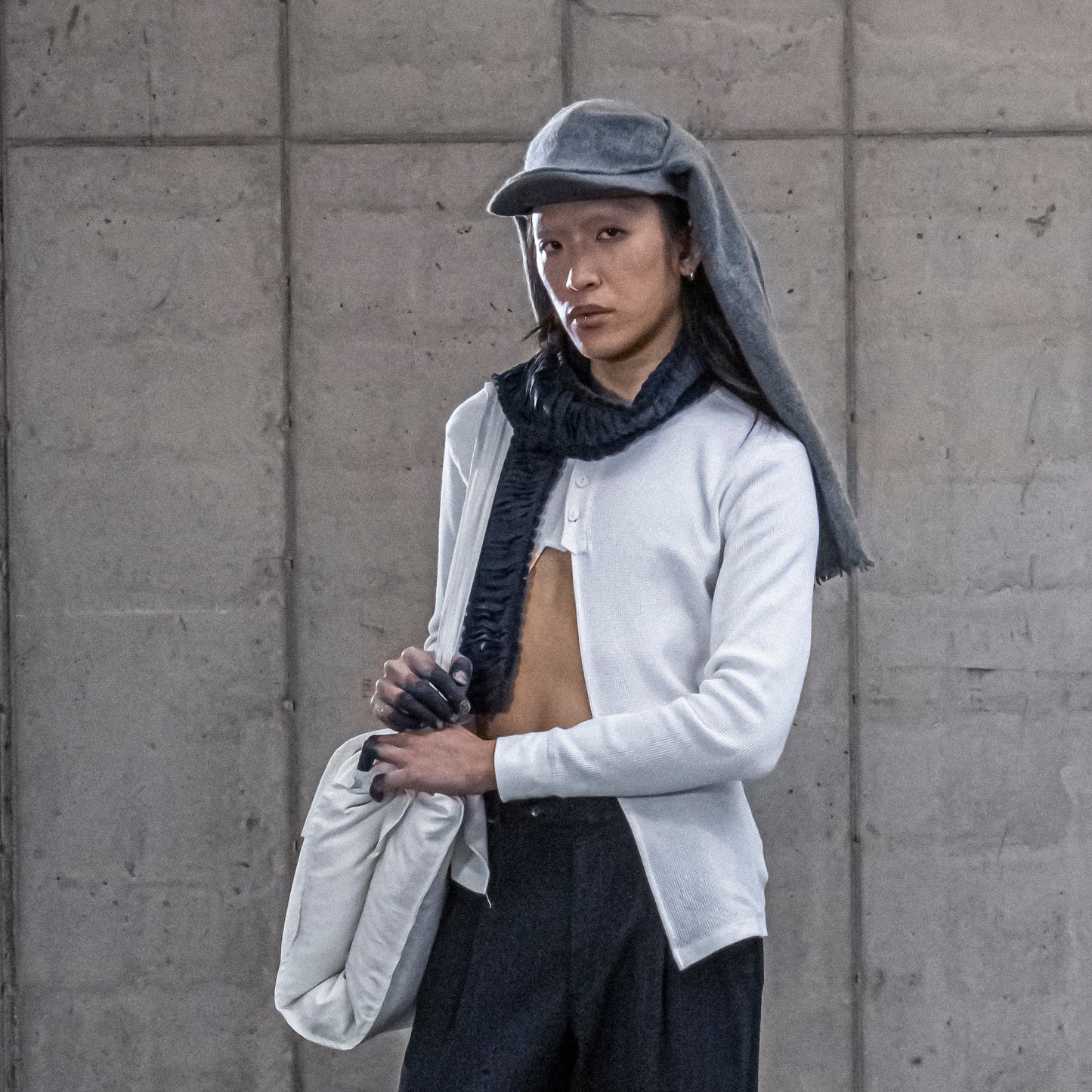 A-henley shirt