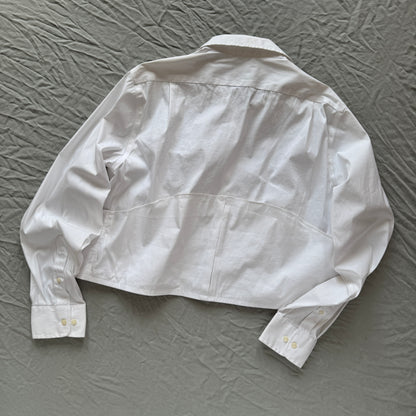 white flip pocket shirts