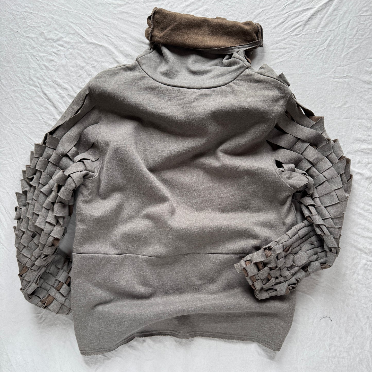 woven deadstock turtleneck
