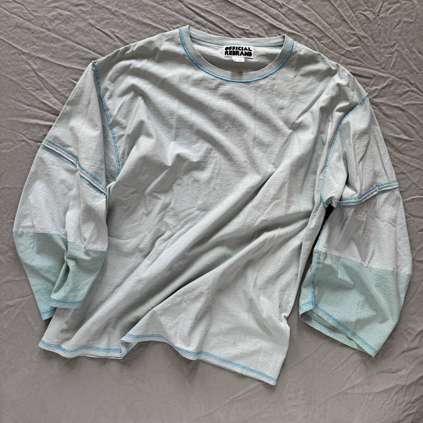 extended sleeve top