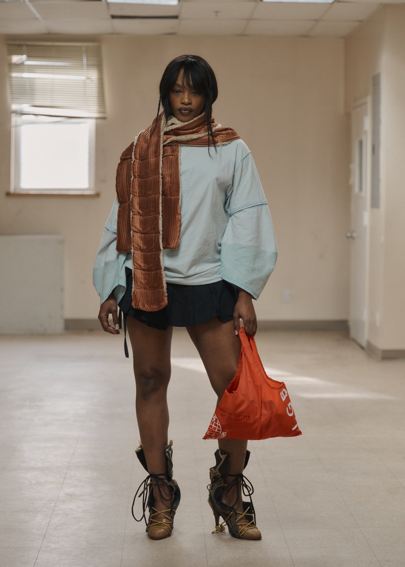 extended sleeve top