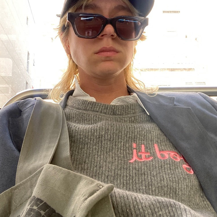 IT GIRL / IT BOY wool sweatervest