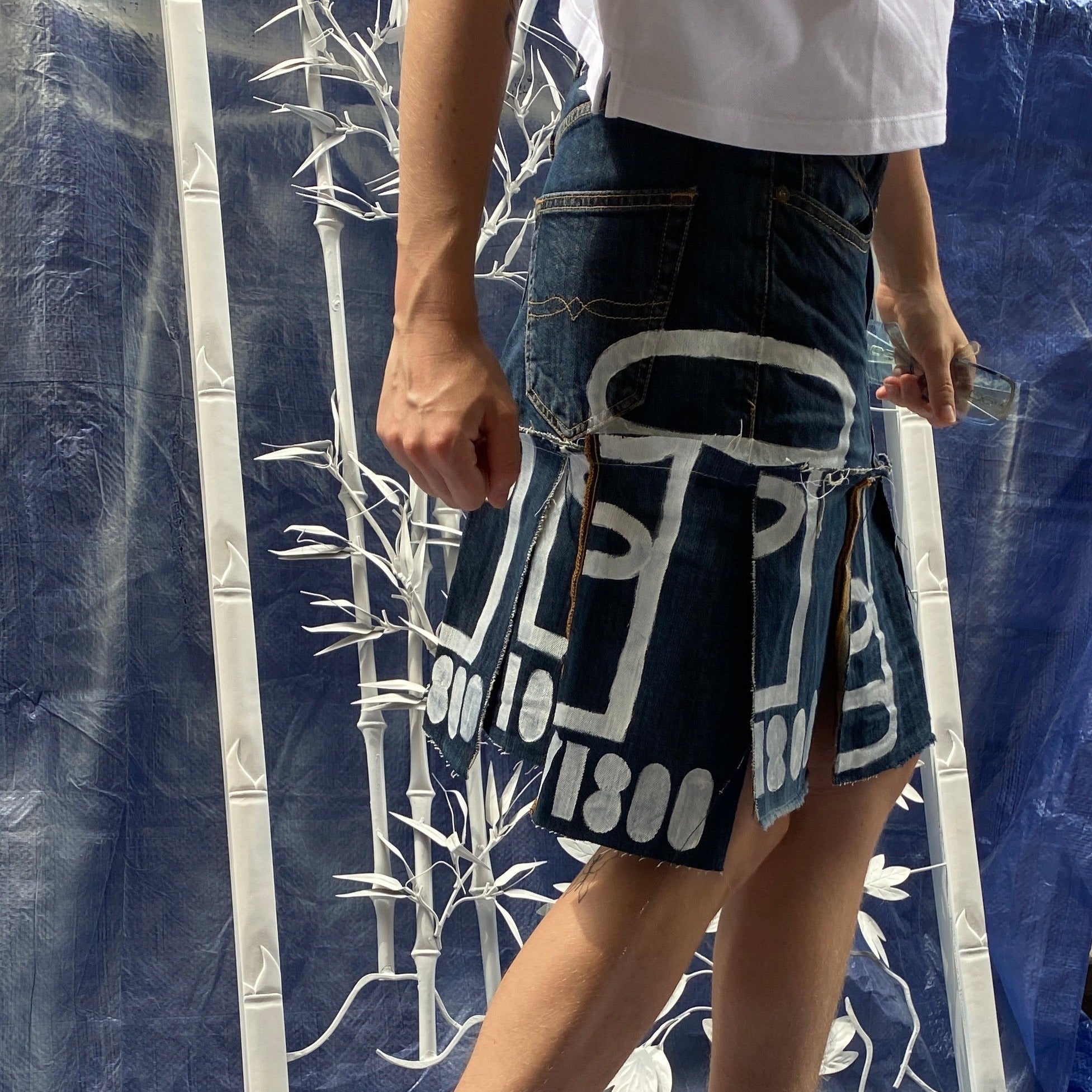 WATER JEANS skirt