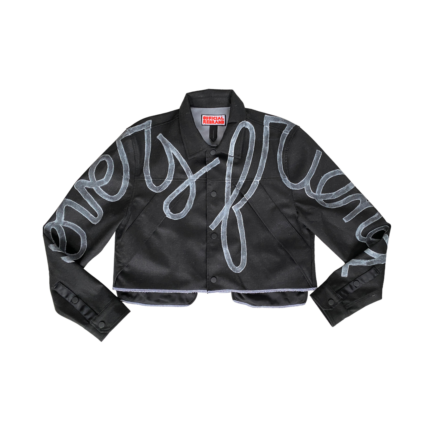 LOVERS/FRIENDS cropped wool jacket