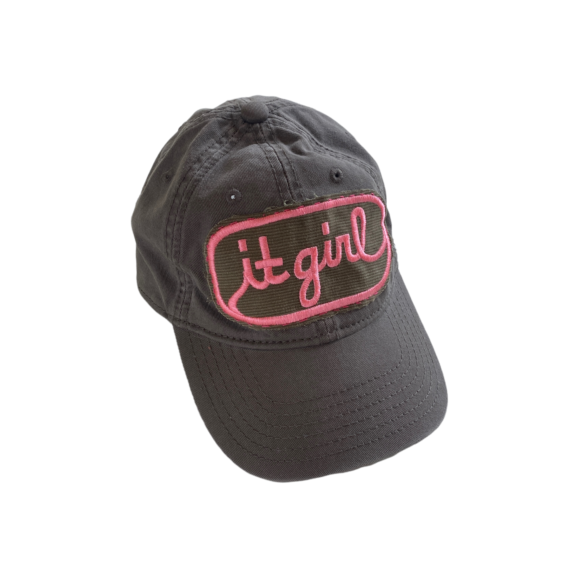 IT GIRL/BOY/THEY upcycled and sample dad hats
