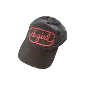 Open image in slideshow, IT GIRL/BOY/THEY upcycled and sample dad hats
