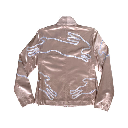 LEAPING RABBITS blazer