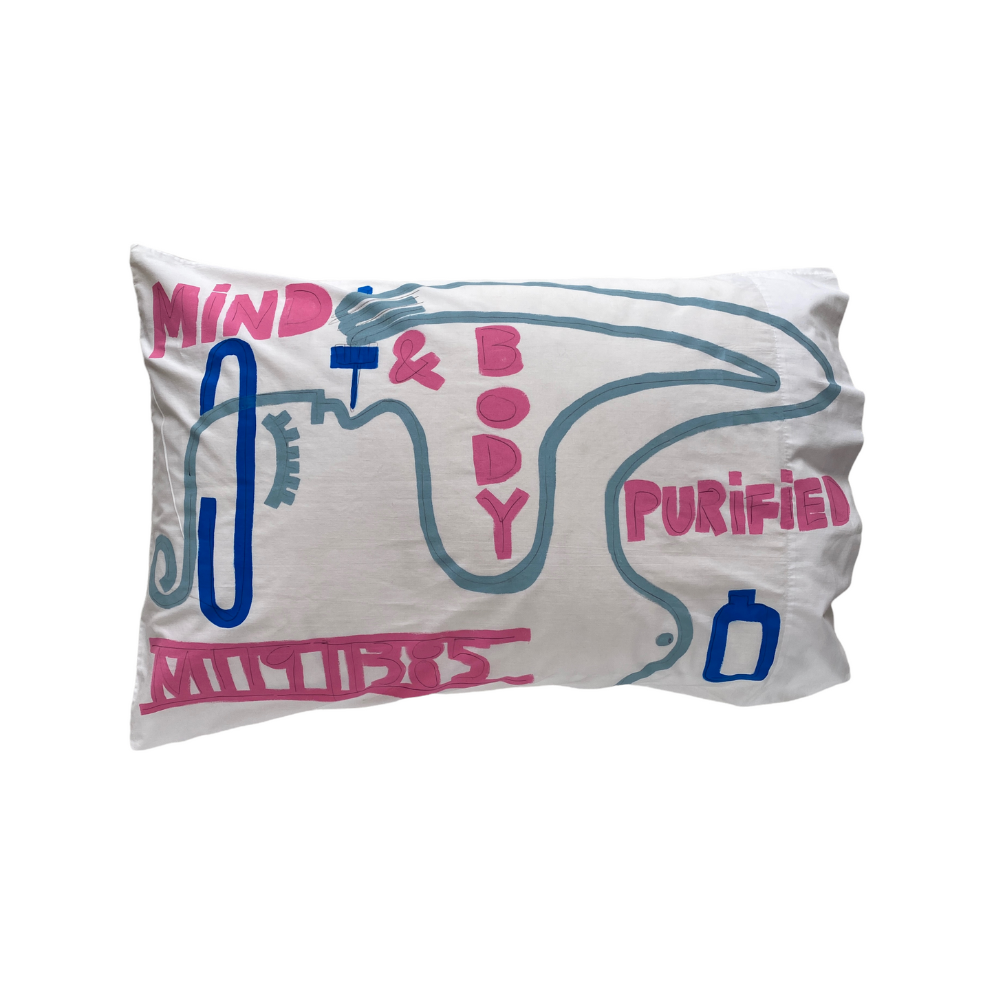 PAINTED pillowcases