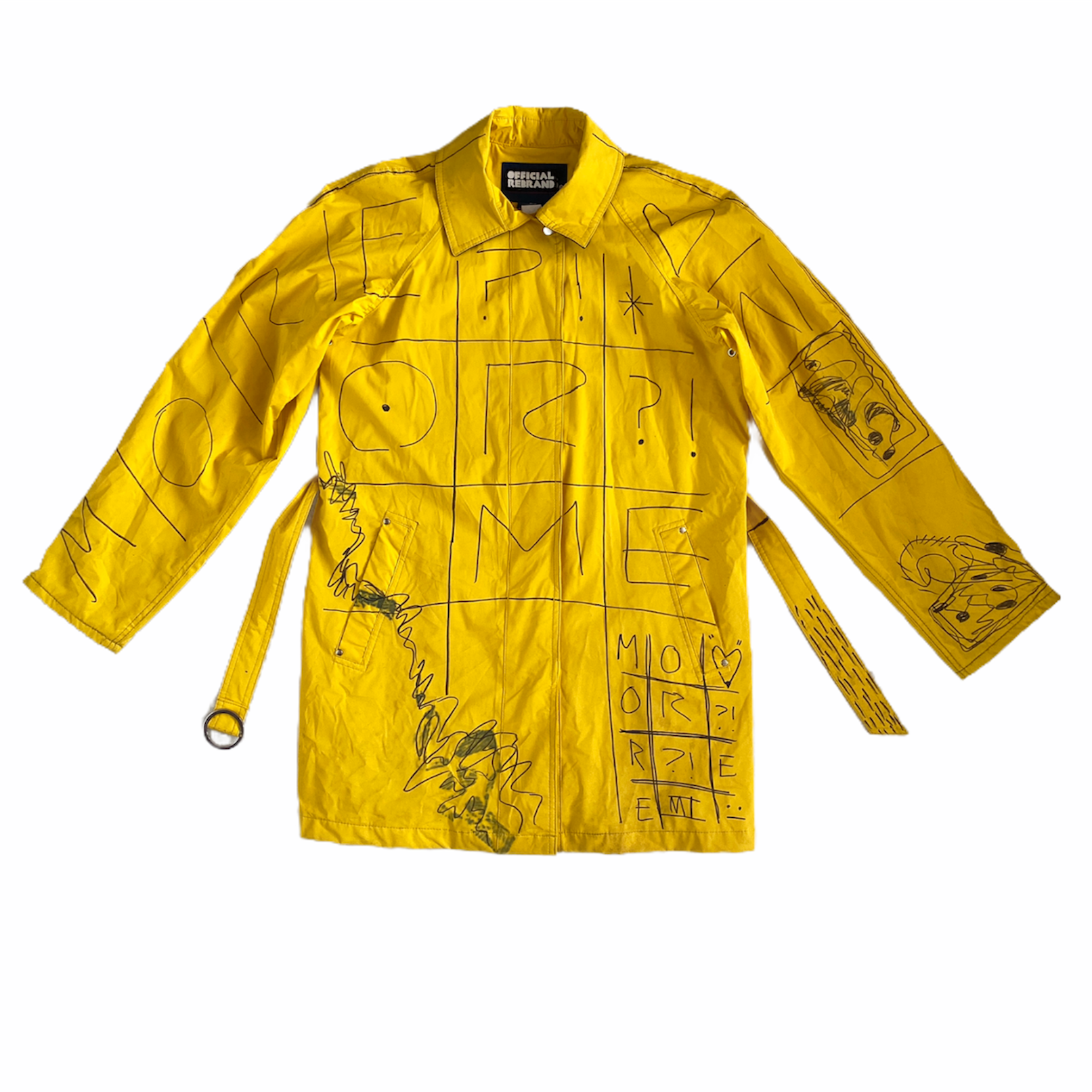 SHAI X MI ii yellow raincoat (fuckwork collab capsule No. 2)*
