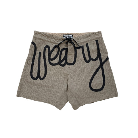 WEARY/WARY drawstring shorts
