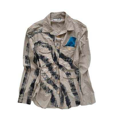 ROLLED LINES fisherman shirt