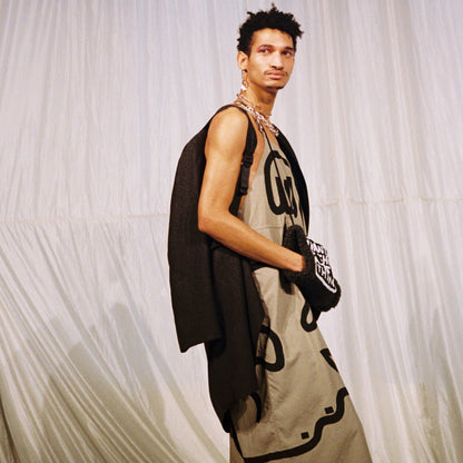 plant drinker overall dress