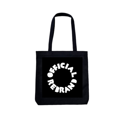 OFFICIAL REBRAND logo tote